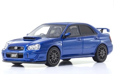 KYOSHO ORIGINAL 1/43scale Subaru Impreza S203 (Blue)