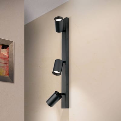 ORION Spot Sean 3-lamps, zwart