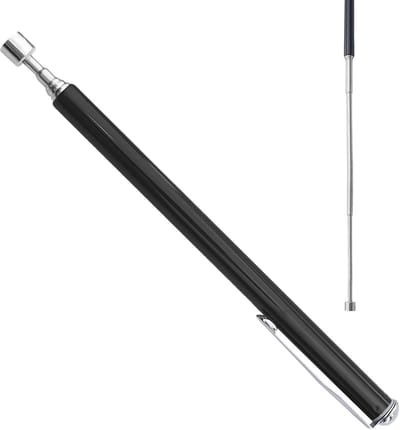 Telescopische magneetstang voor het oppakken van metalen voorwerpen, tot 62 cm
