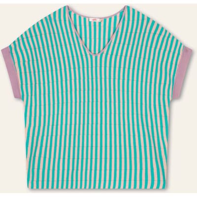 Oilily Kickstart Top- maatL Bright Aqua