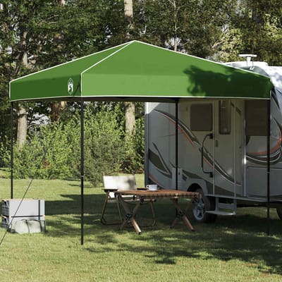 vidaXL - Luifel - Tent - 243 - x - 243 - x - 251 - cm - Groen - Stof