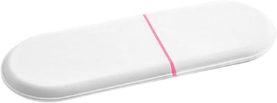 Batterij Opbergkoffer - Batterij Organizer - Batterijen Sorteren - Verstelbare Compartimenten - 296 x 108 cm - Wit