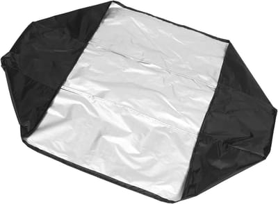 Brandhoutrek Hoes - Houtopslag Bescherming - Droog Houden - Weerbestendig Materiaal - 150x36x36 cm - Zwart
