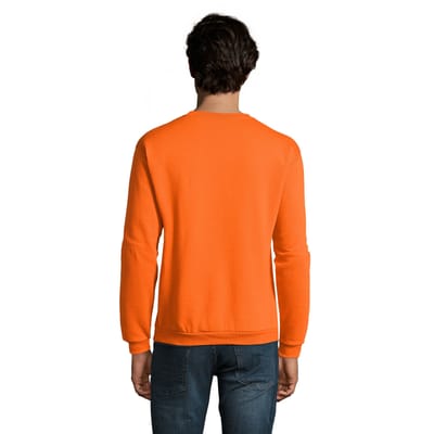 SOLS Heren Spider Ronde Hals Sweatshirt (Oranje)