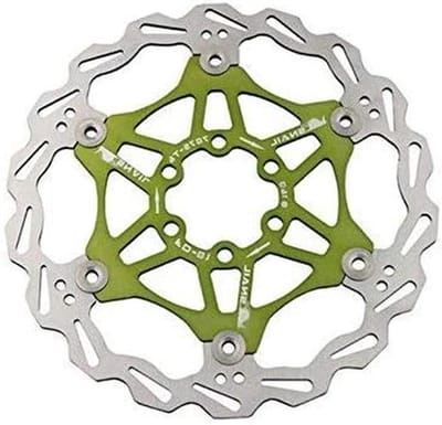 Fiets Rem Schijf - Rotor Fiets - Fietsen Verbeteren - Zwevend Ontwerp - 160mm - Groen