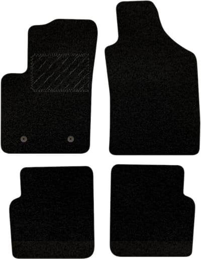 Automatten Fiat 500 2007-heden - Naaldvilt - Perfecte pasvorm - 4-delig - Type: 312_
