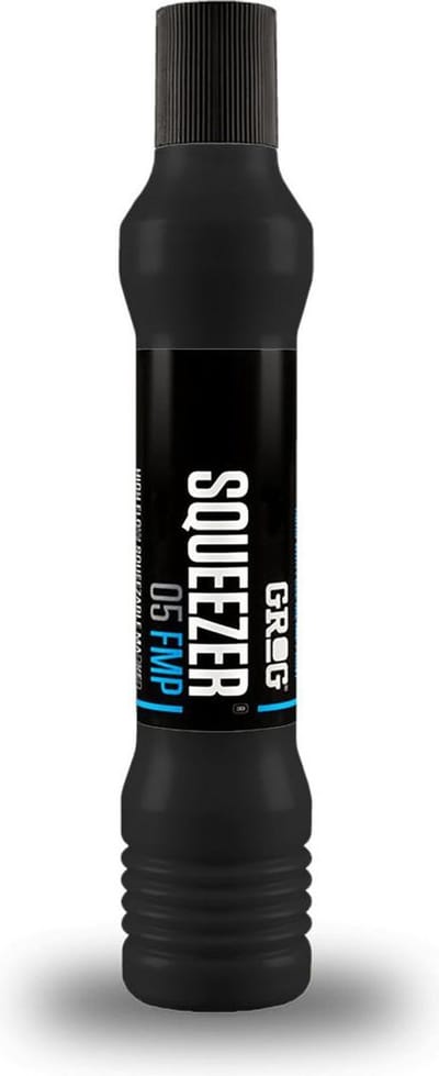 Verfstift Grog Squeezer FMP 05 mm - Death Black - Zwart - Permanente Stift