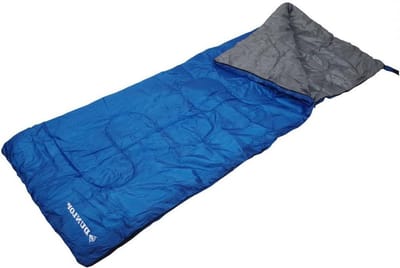 Slaapzak - Outdoor slaapzak - Kamperen en outdoor - Polyester materiaal - 190 x 75 cm - Blauw