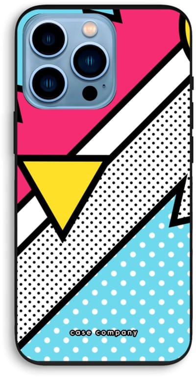 Case Company® - Hoesje geschikt voor iPhone 13 Pro hoesje - Pop Art #3 - Biologisch Afbreekbaar Telefoonhoesje - Bescherming alle Kanten en Schermrand