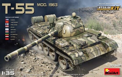 Miniart - T-55 Mod. 1963 Interior Kit (Min37018) - modelbouwsets, hobbybouwspeelgoed voor kinderen, modelverf en accessoires