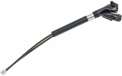 Zadelpen met slot - Fietszadelpen - Veilig Fietsen - Geïntegreerd slot - 30cm 27.2mm - Zwart