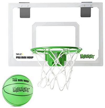 Mini Basketbal Hoop voor Binnen - Lichtgevende Indoor Basketbal Set