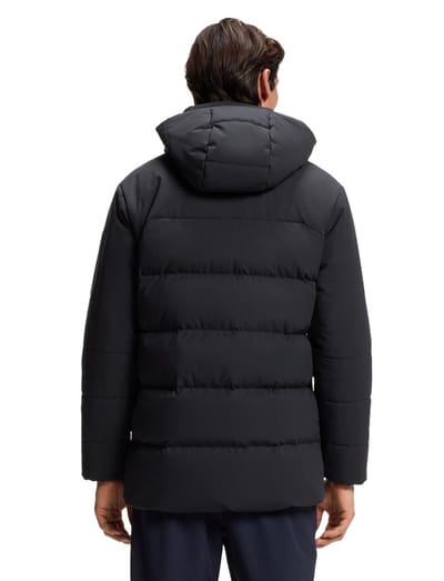 Hugo Boss winterjas donkerblauw
