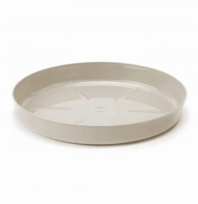 Lamela Serie - Plantenonderzetter - Taupe - 11,2 cm - Kunststof