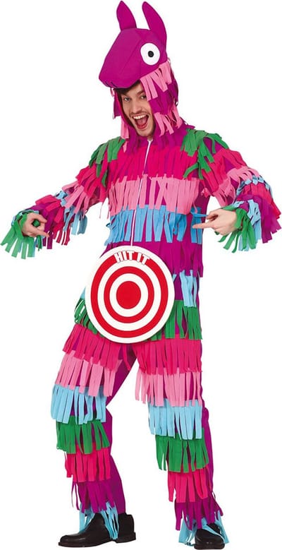 Fiestas Guirca - Kostuum Pinata maat M (48-50) - Carnavalskleding - Carnaval - carnavalskleding 2027 - Carnaval kostuum