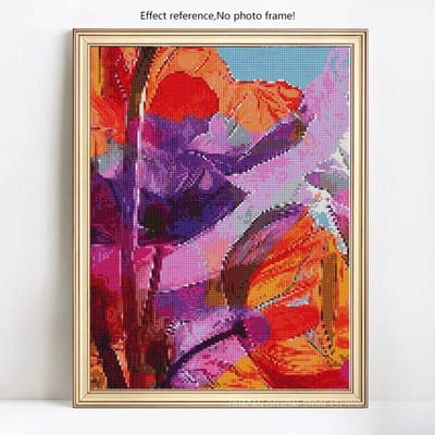 5d diamant schilderij volledige boor ronde bloemen strass foto's diamant mozaïek diamant borduurwerk 20X30 gray