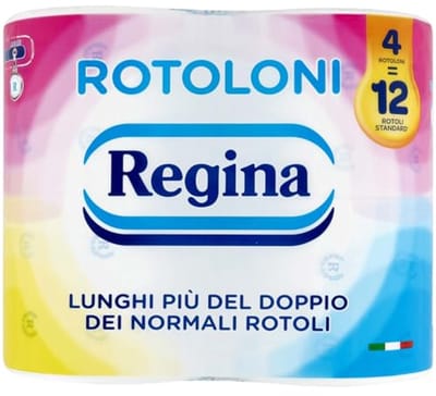 Maxi toiletpapierrollen met 4 wielen, 500 vellen - ideaal voor gezin en milieu