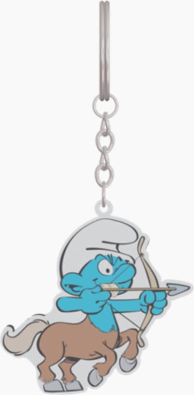 Boogschutter - Horoscoop - Metalen sleutelhanger - 6 cm
