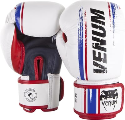 Venum Bangkok Spirit Muay Thai Bokshandschoenen Wit - 10 OZ