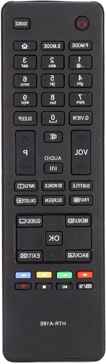 Universele Vervangende Afstandsbediening voor LCD Televisies - Compatibel met Haier LE22M600CF, LE24M600CF, LE28M600C en LE32M600C