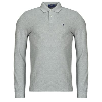 Polo Shirt Lange Mouw Polo Ralph Lauren POLO AJUSTE DROIT EN COTON BASIC MESH