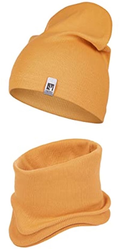 Kleurige Beanie en Colsjaal Set voor Kinderen - Ideaal voor Lente en Herfst