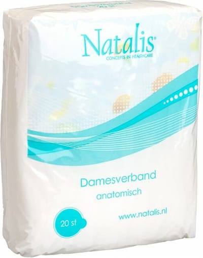 3x Natalis Damesverband 20 stuks