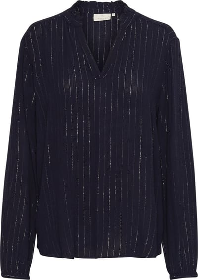 Kaffe KAliv Flounce Dames Blouse -Dawn Purple