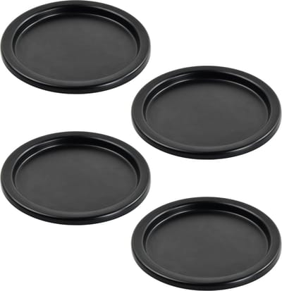 La'Moussawi ® Klassieke Zwarte Metalen Kaarsenhouders voor Stijlvolle Tafeldecoratie en Meer