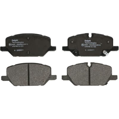 Remblokset DELPHI LP3736, voor