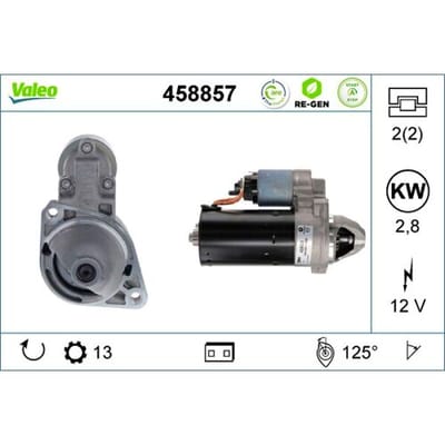 Starter VALEO RE-GEN STOP&START; - AT VALEO 458857