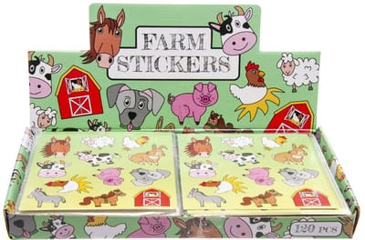 Duckiez stickervel Boerderijdieren - 1 stuk