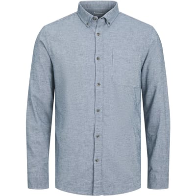 Overhemd Lange Mouw Jack &amp; Jones JJECLASSIC MELANGE SHIRT LS SN