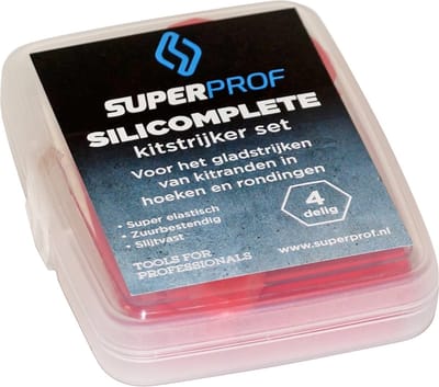 Super Prof Silicomplete kitstrijker set