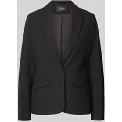 Regular fit blazer met viscose