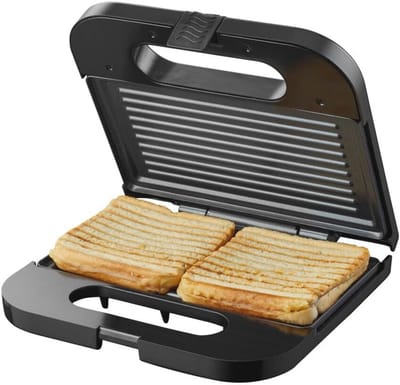 Tosti IJzer met Grillplaten - 750 Watt - Perfect voor Gezonde Tosti's