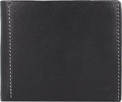 Braun Büffel Portemonnee Henry Wallet Black Zwart