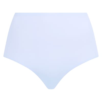 Chantelle naadloze taille slip dames - Soft Stretch - High waist brief - Hoge maxi slip - Invisible dames onderbroek - Chantelle ondergoed - Lichtblauw / S