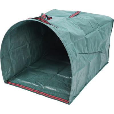 Sac à Déchets de Cour Type Pelle à Poussière Sac de Jardin Réutilisable Collecteur de Feuilles pour Feuilles Débris de Pelouse Tontes d'Herbe Type 1 black