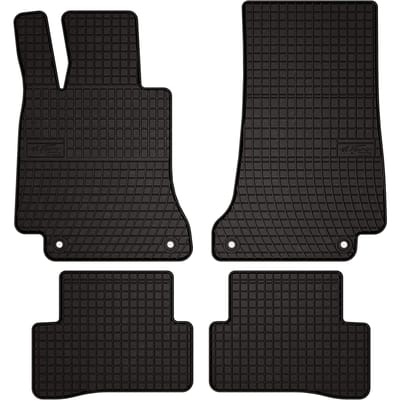 Wielganizator SolidPRO - Rubberen Autotapijt - Zwart - Mercedes C W205 Kombi & Sedan
