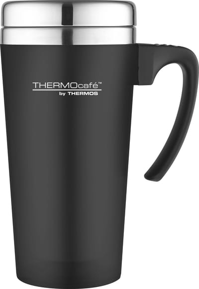 Thermos Soft Touch Travel Mug Zwart 420ml