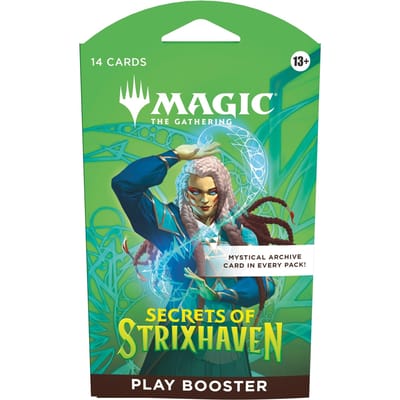 Magic: The Gathering Secrets of Strixhaven - Play Booster (1 Pack of 14 Cards)