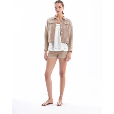 Linnenjas dames Haris Cotton