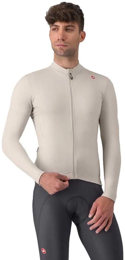 Castelli Espresso Thermal Trui Met Lange Mouwen Grijs 2XL Man