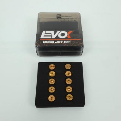 doos van 10 dellorto phva 100 tot 122 evok hoofd carburateur sproeiers voor motoren nieuw