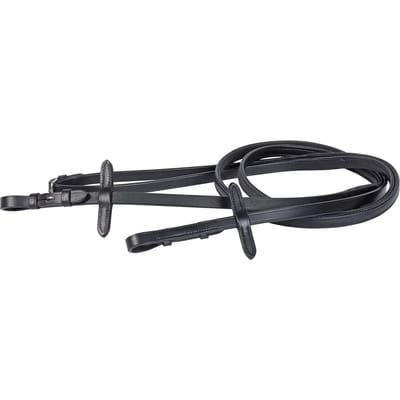 Harry's Horse - Teugels - Ultra Soft Grip - Zwart - Maat Cob