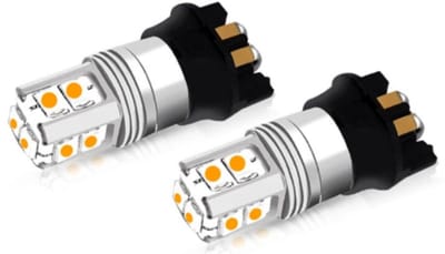 TLVX Autolampen PWY24W High Power LED Oranje Canbus knipperlichten set - Felle PW24W Oranje knipperlicht lampen - Turn Signal Bulbs - 2 stuks