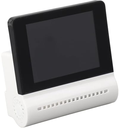 Luchtkwaliteitsmonitor - CO2 detector - Binnenklimaat meten - NDIR technologie - LCD scherm - Wit