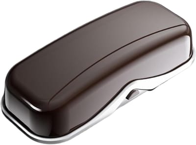 Autobrilhouder - Brillenhouder Auto - Veilig Opbergen - Universele Pasvorm - 18x6.5x8.1cm - Zwart