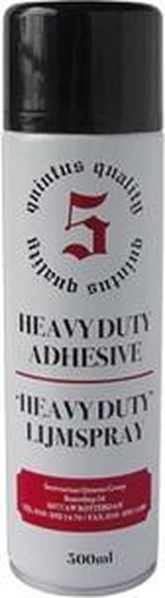 Heavy Duty Universele Contactlijm Spraylijm / Spuitlijm - Professionele Spuit Lijmspray 500ML